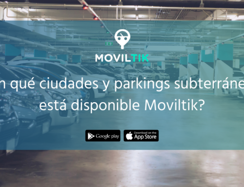 ¿En qué ciudades y parkings subterráneos está disponible Moviltik?